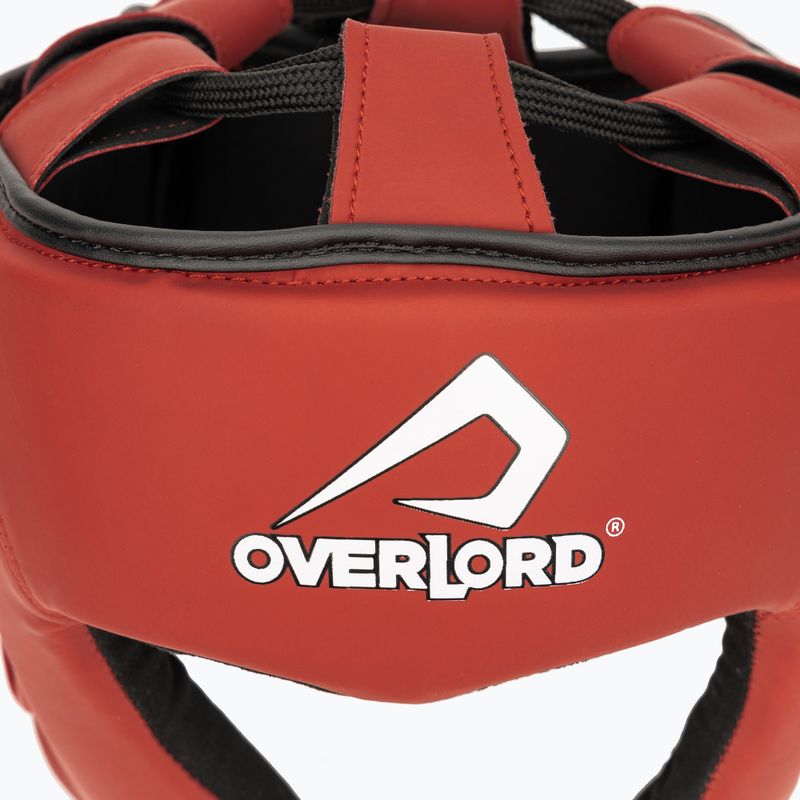 Casco Overlord Tournament rosso 5