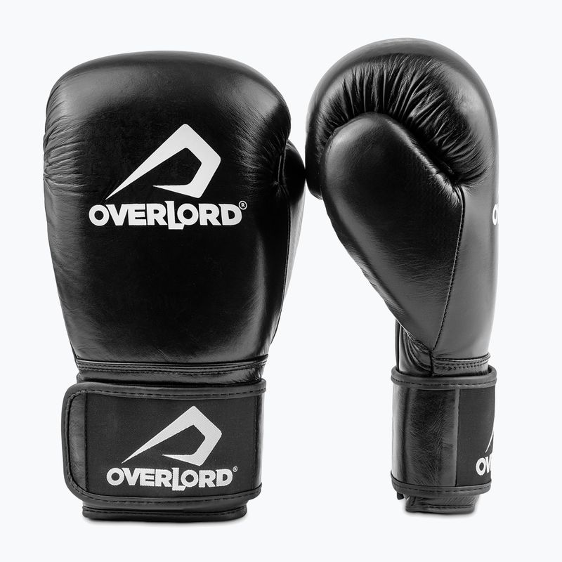 Guanti da boxe neri Overlord Champion 2