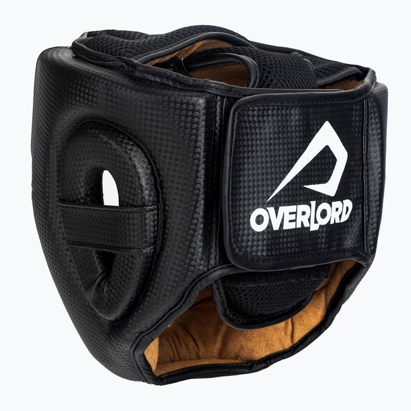 Casco da boxe Overlord Kevlar nero 5