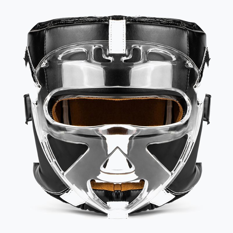 Casco da boxe Overlord Predator nero 3