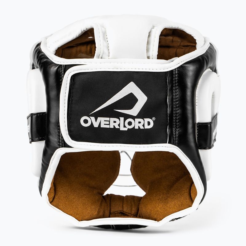 Casco da boxe Overlord Predator nero 4