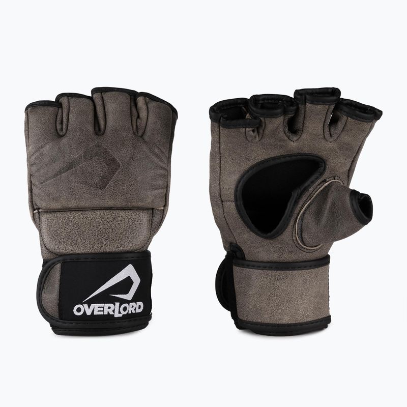 Guanti da grappling Overlord Old School MMA marrone