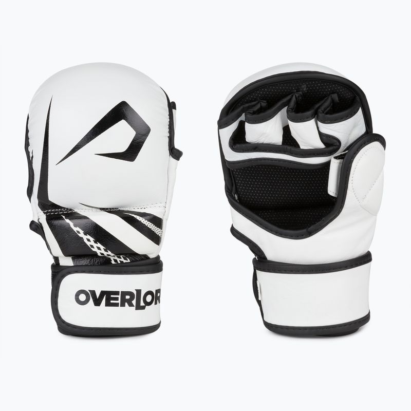 Overlord Sparring MMA guanti da grappling bianchi 3