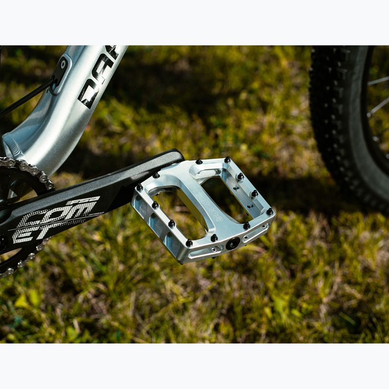 Pedali per bicicletta Dartmoor Thunder mirror silver 4