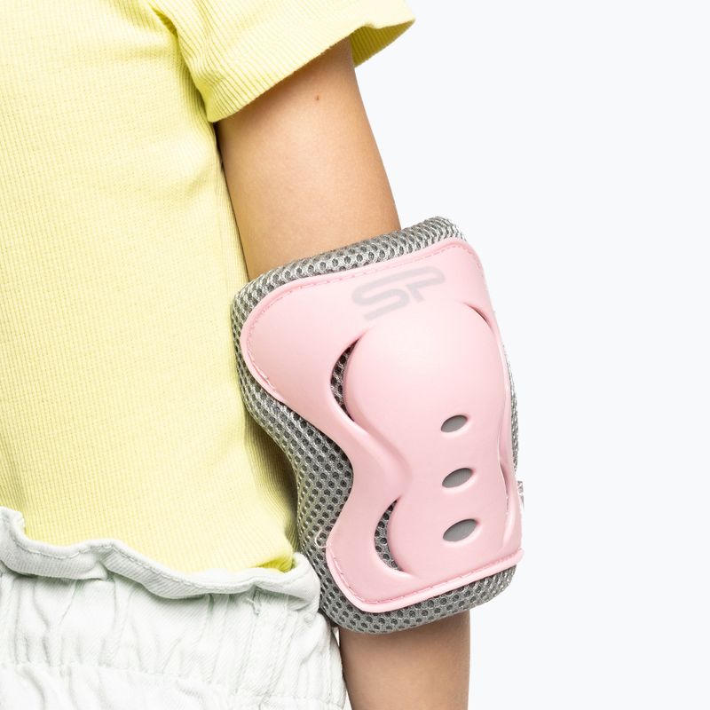 Set di imbottiture per bambini Spokey Shield rosa 940924 10
