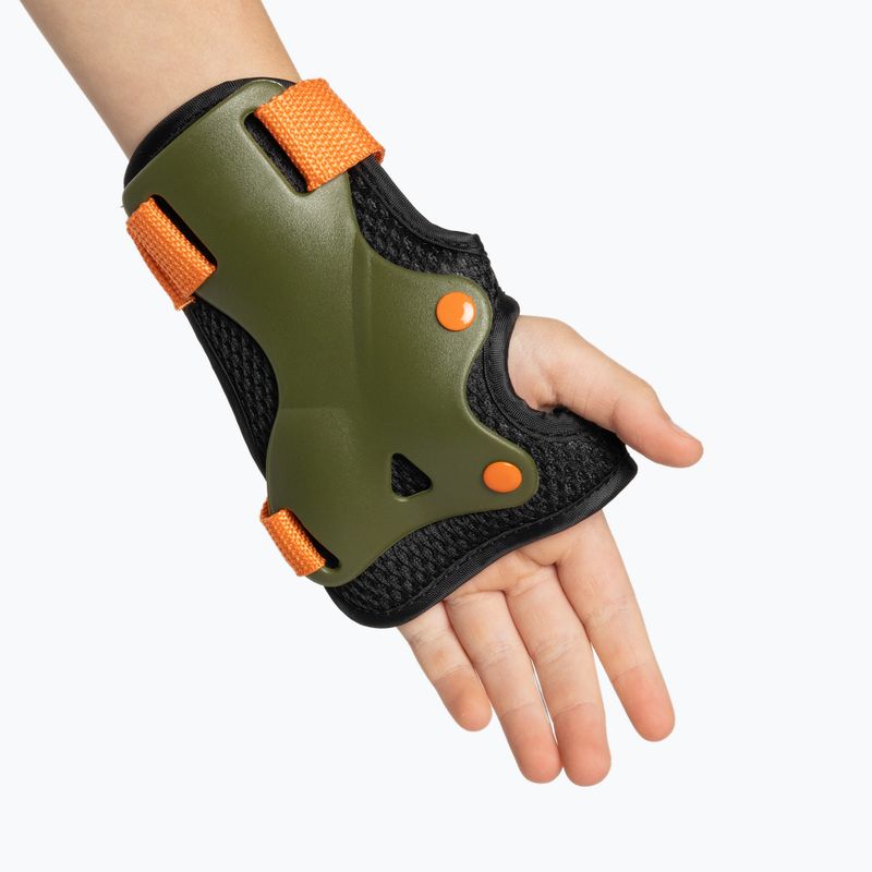 Set di imbottiture per bambini Spokey Shield verde 940933 9