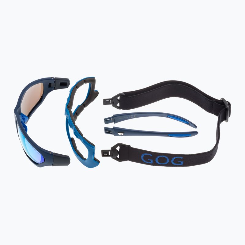 Occhiali da sole GOG Mese blu navy opaco 4