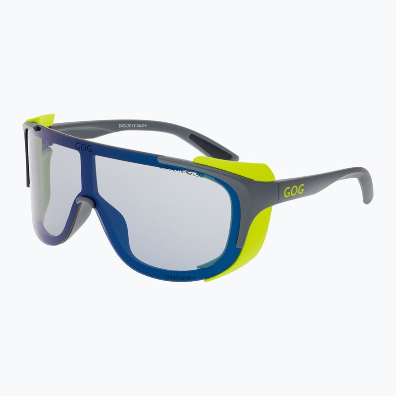 Occhiali da sole GOG Tatra grigio opaco/neon lemon