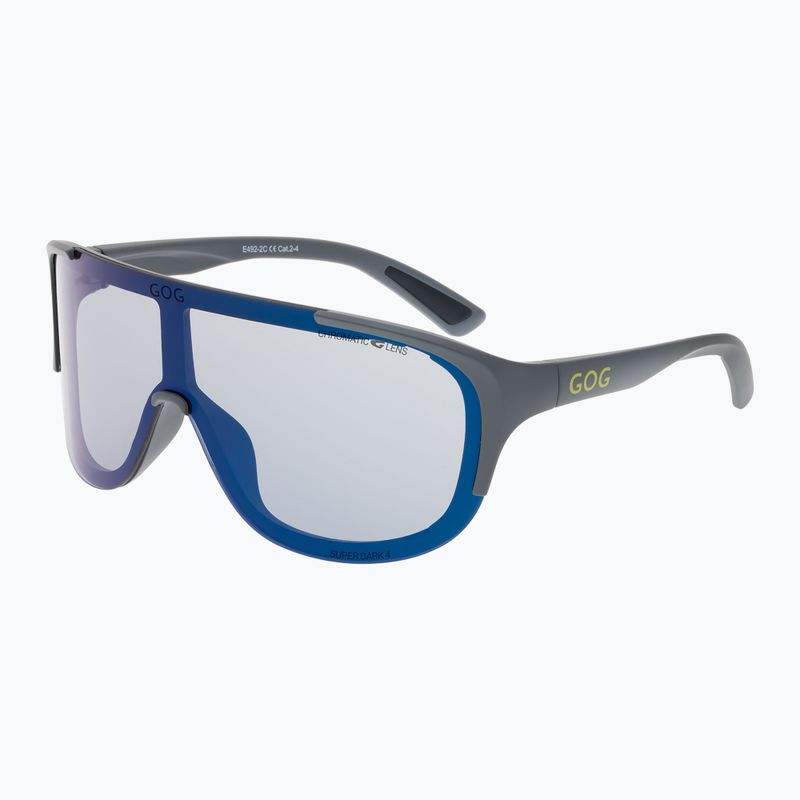 Occhiali da sole GOG Tatra grigio opaco/neon lemon 2