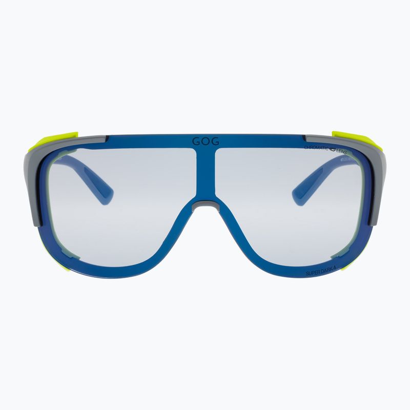 Occhiali da sole GOG Tatra grigio opaco/neon lemon 4