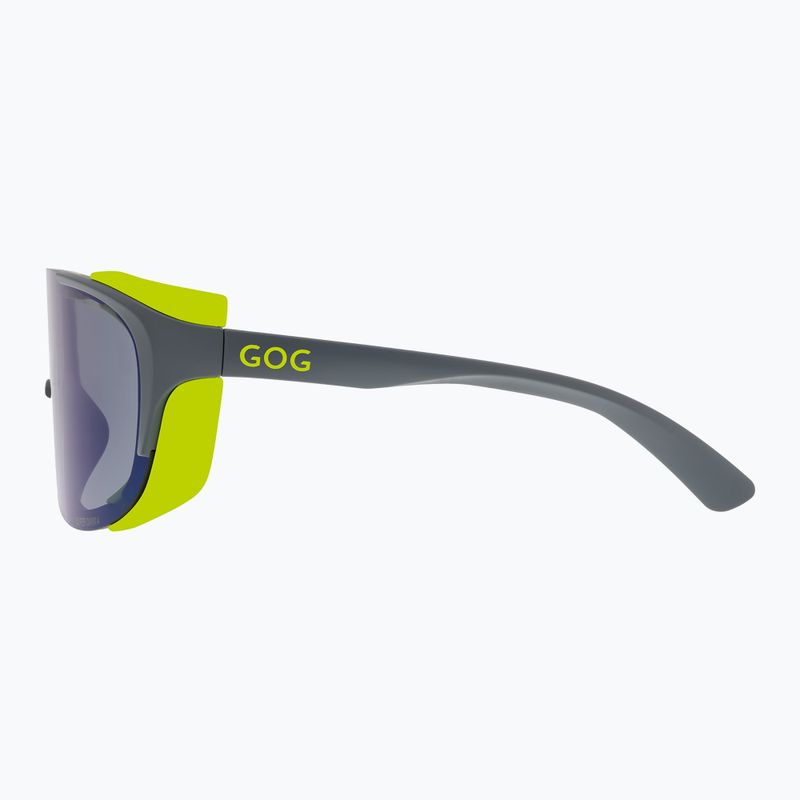 Occhiali da sole GOG Tatra grigio opaco/neon lemon 5