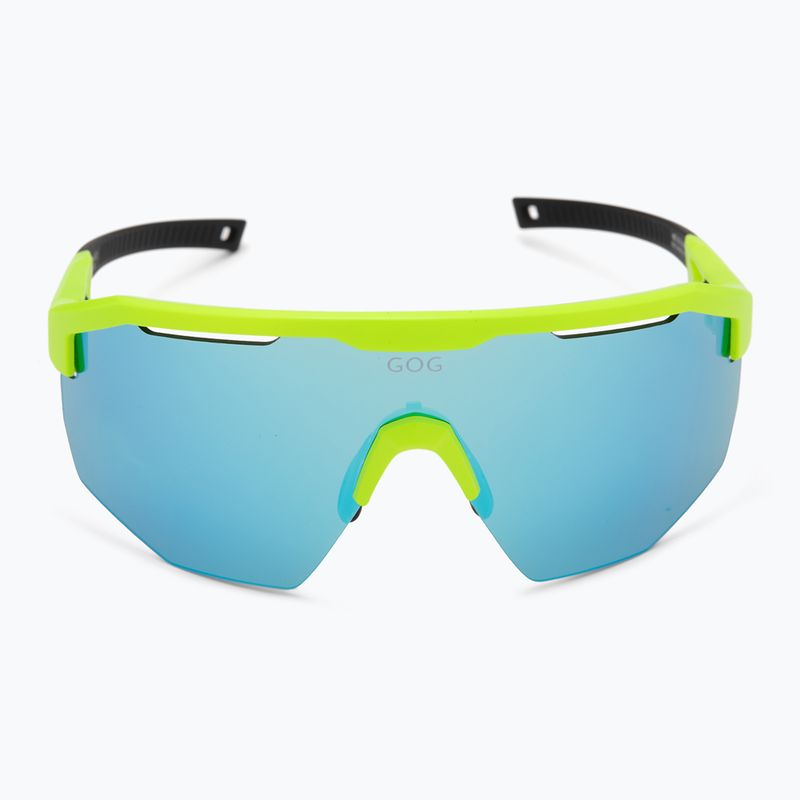 Occhiali da sole GOG Argo opaco verde neon/nero/bianco reflex/blu 4