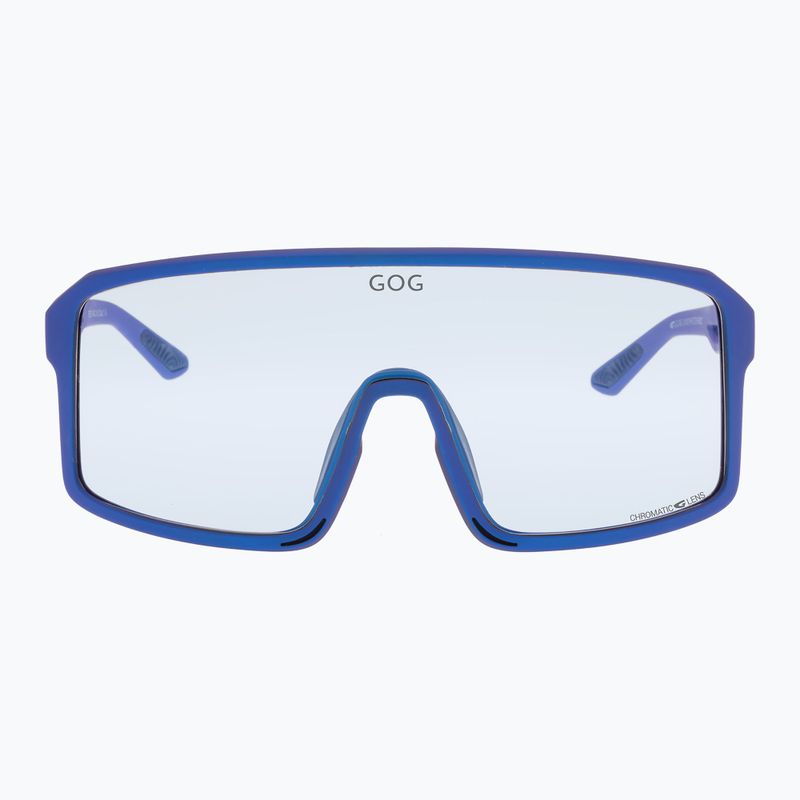 Occhiali da sole GOG Ragnarok metallizzati opachi blu navy/blu reflex 2