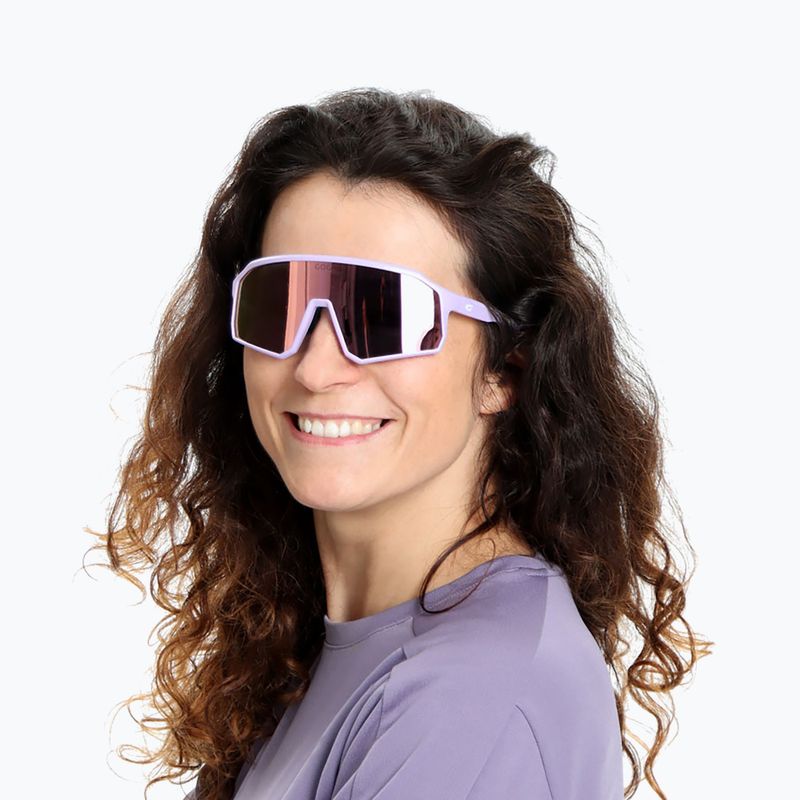 Occhiali da sole GOG Bingo viola opaco/nero/rosa reflex 6