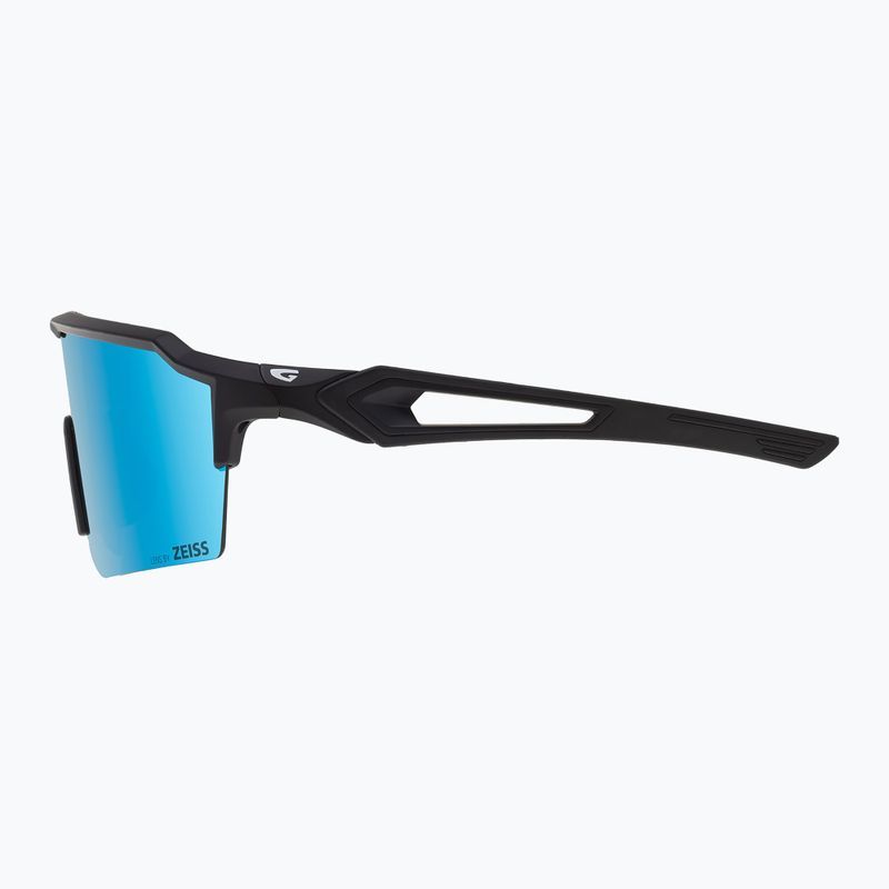 Occhiali da sole GOG Valhalla nero opaco/riflesso blu cielo 3