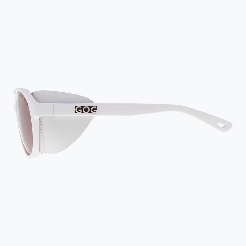 Occhiali da sole GOG Nanga matt white/reflex silver 4