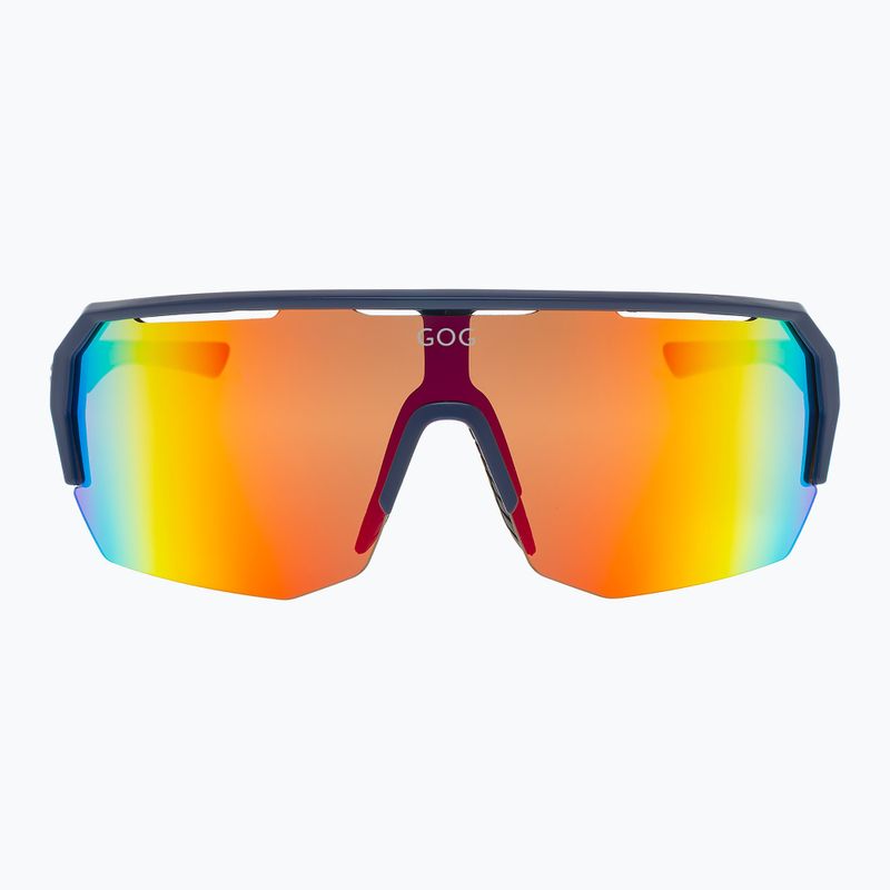 Occhiali da sole GOG Bragi navy blue/red reflex black/red 2