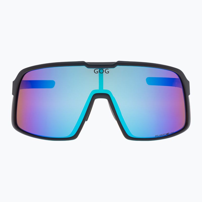 Occhiali da sole GOG Kari matt black/reflex white/blue 2