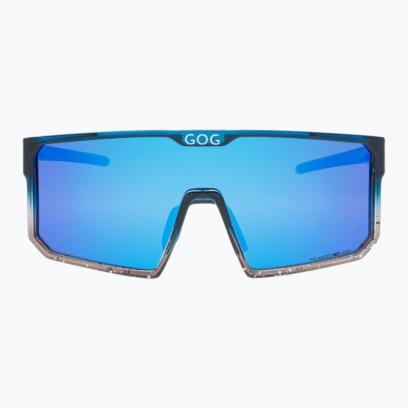 Occhiali da sole GOG Maat crystal blue/reflex blue 2