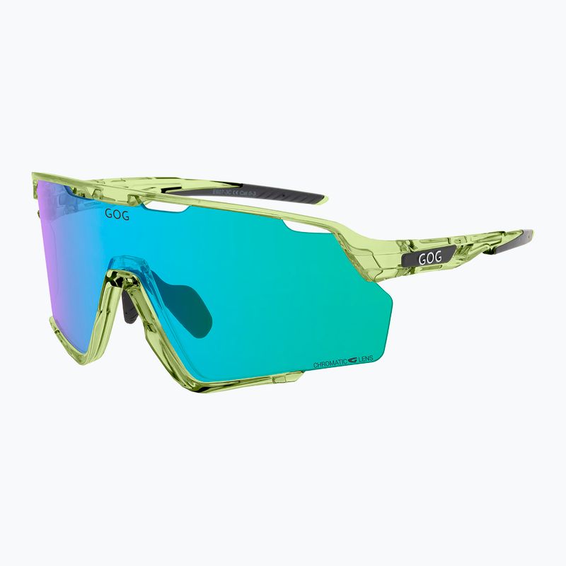 Occhiali da sole GOG Prometheus photochromic green/black reflex green 2