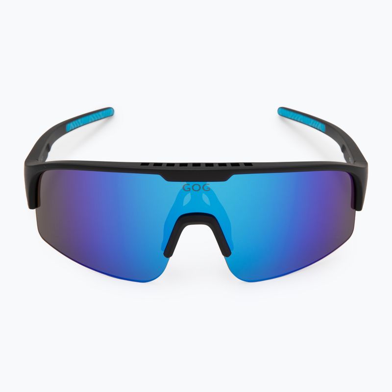 Occhiali da sole per bambini GOG Petra matt black/blue reflex blue 3