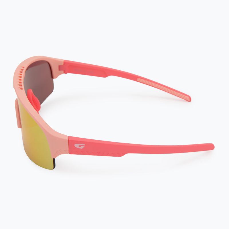 Occhiali da sole per bambini GOG Petra matt light pink/pink reflex red 4