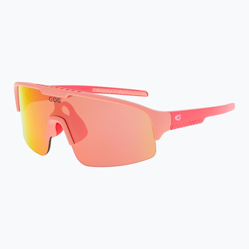 Occhiali da sole per bambini GOG Petra matt light pink/pink reflex red 5