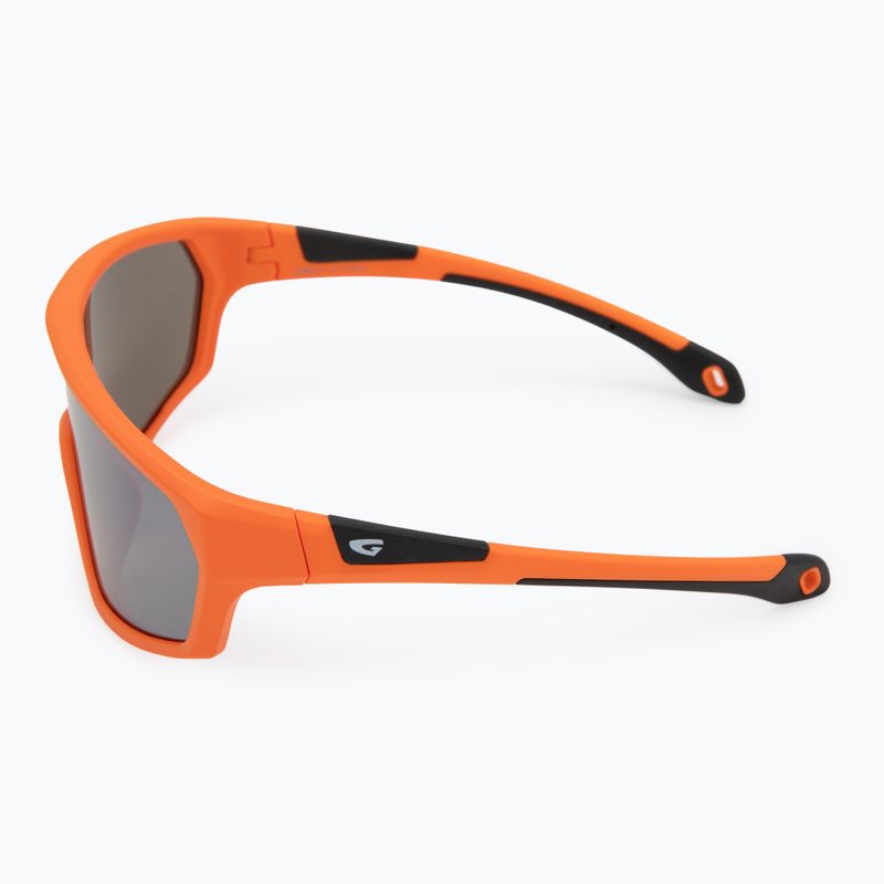 Occhiali da sole per bambini GOG Flint matte neon orange/black reflex silver 4