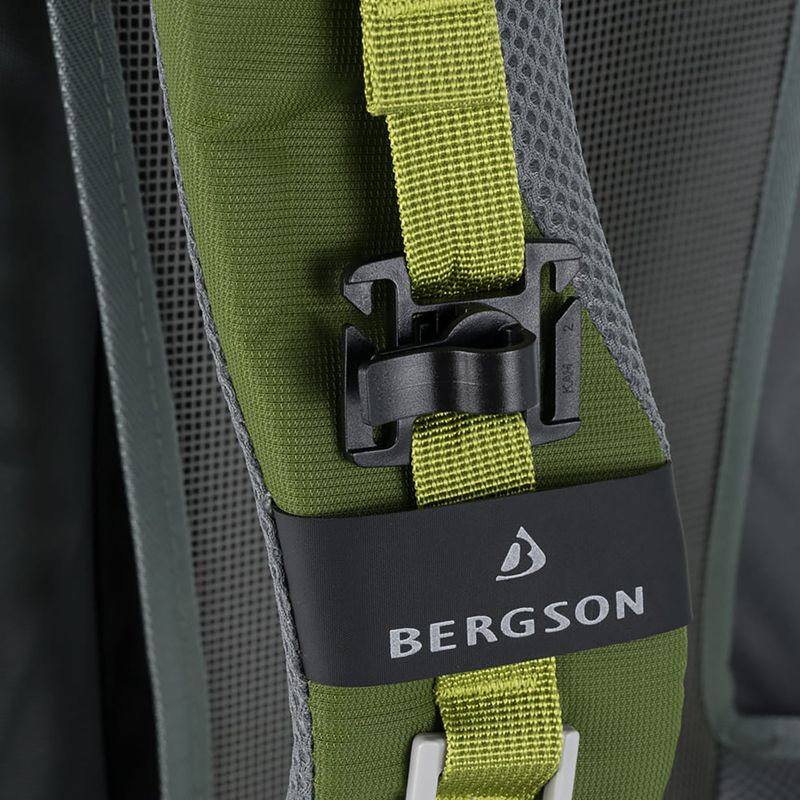 BERGSON Zaino Harstad 40 l verde 10