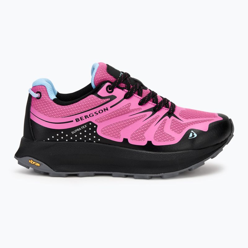 Stivali da trekking da donna BERGSON Guera Low STX rosa 2