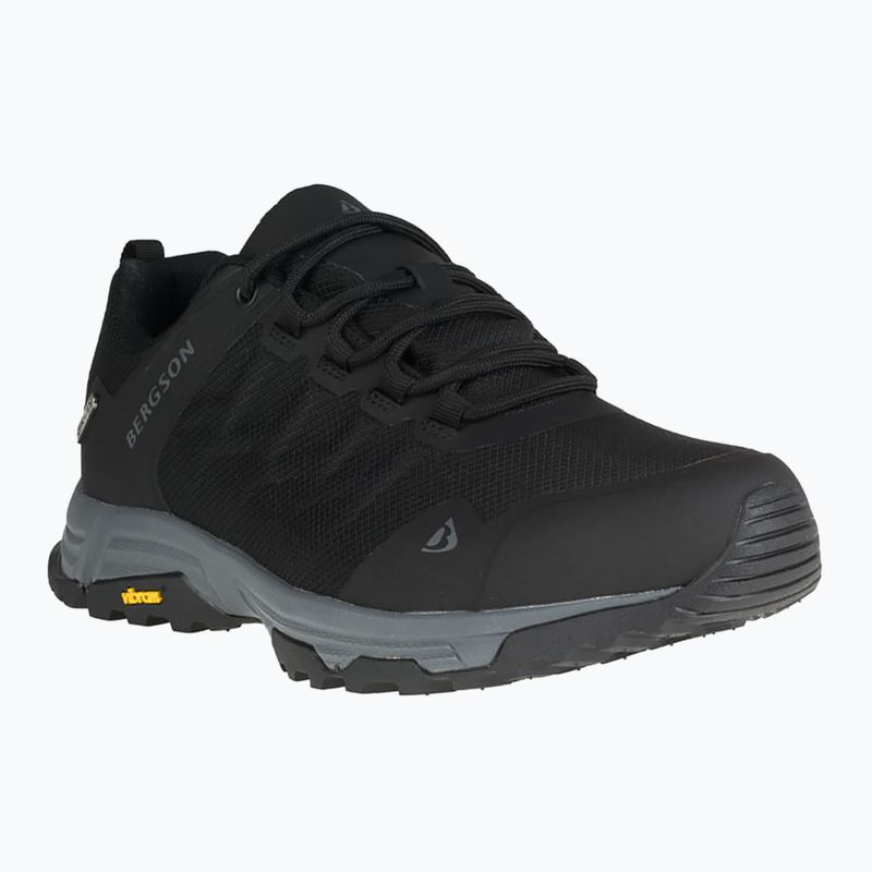 Stivali da trekking da uomo BERGSON Hadjer Low STX nero 8