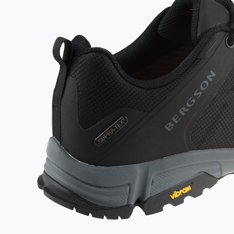 Stivali da trekking da uomo BERGSON Hadjer Low STX nero 17