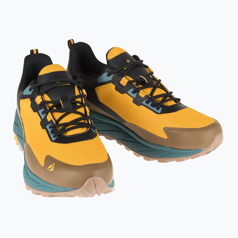 Stivali da trekking da uomo BERGSON Jabal Low STX giallo / marrone 19