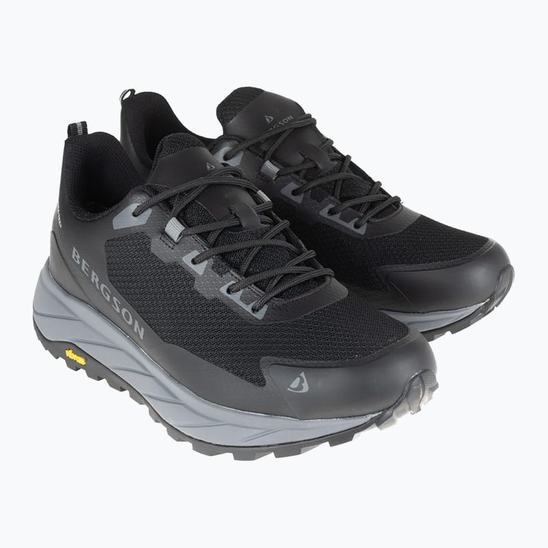 Stivali da trekking da uomo BERGSON Jabal Low STX nero 18