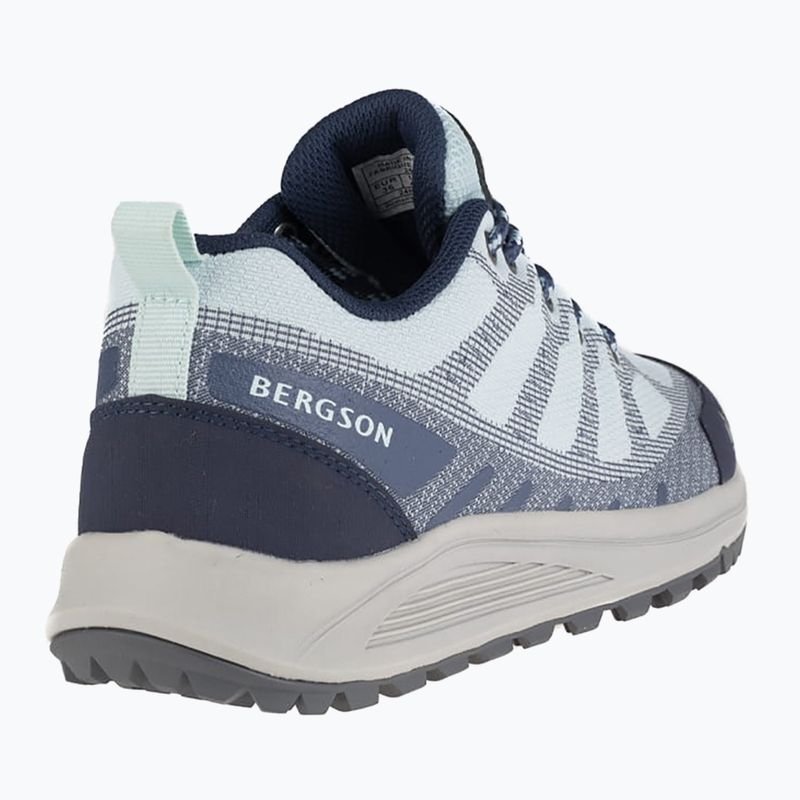 Stivali da trekking da donna BERGSON Sirbal Low STX blu chiaro 10