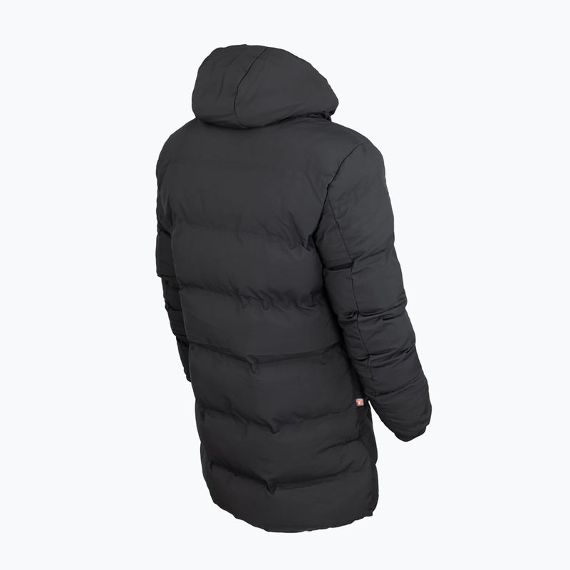 Cappotto isolato da uomo BERGSON Snow Leopard Primaloft nero 2