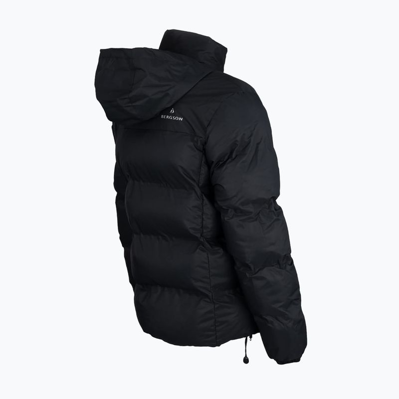 Giacca isolante da uomo BERGSON Snowy Wolf Micro-Therm nero 4