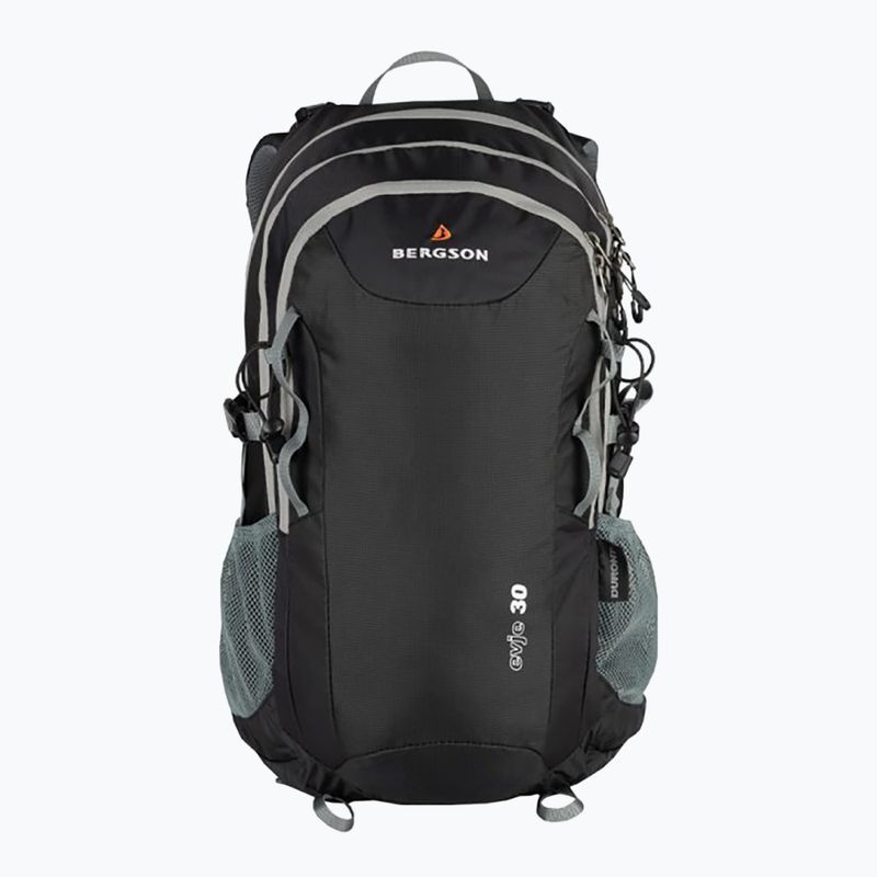 BERGSON Evje 30 l zaino da trekking nero