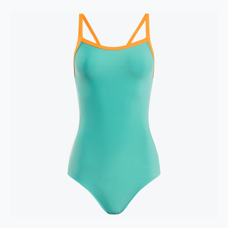 Costume da bagno intero donna CLap Two-layer blu CLAP105