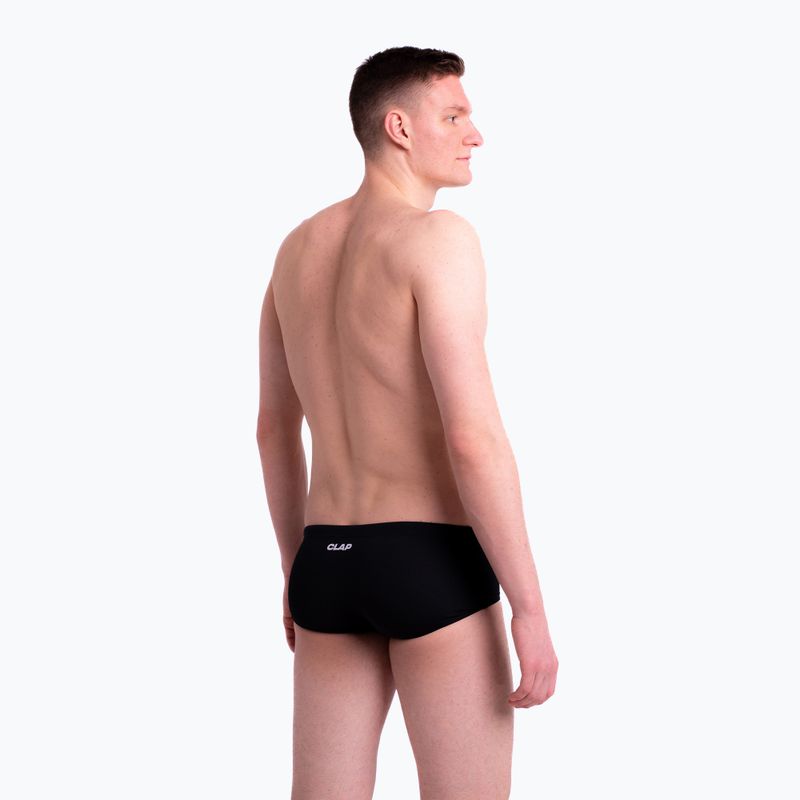 Boxer da bagno da uomo CLap slip nero CLAP106 5