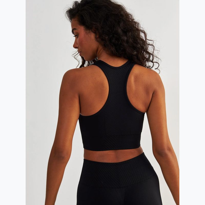 Top da allenamento BeShaped Femme Force nero da donna 6