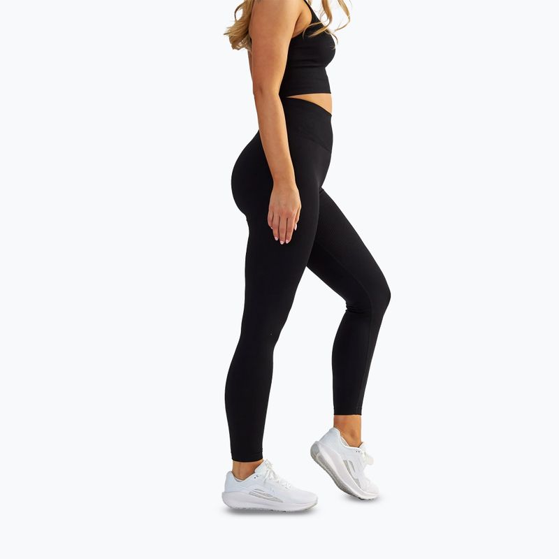 Leggings da allenamento donna BeShaped Body Boost nero 4
