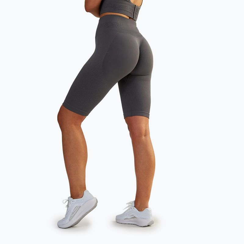 Pantaloncini da allenamento da donna BeShaped Body Boost grigio 4