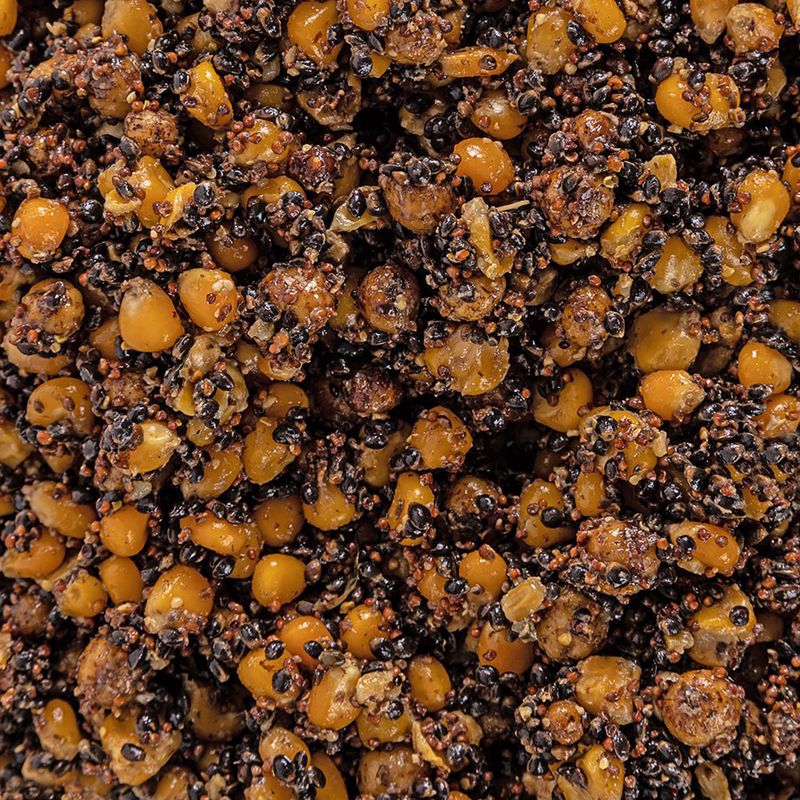Carpa Target grain mix CT-62051 Mais-Tiger Walnut-Congo-Rubber 25% + Secchio 17 l 3