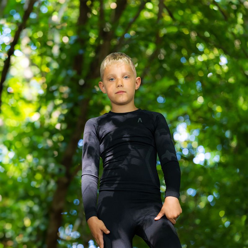 Set di intimo termico per bambini Alpinus Active Idre nero 7