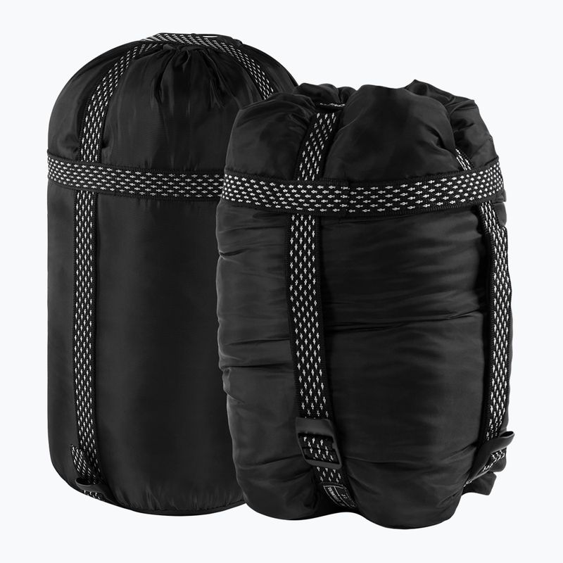 Sacco a pelo Alpinus Warm 1350 sinistro nero 2