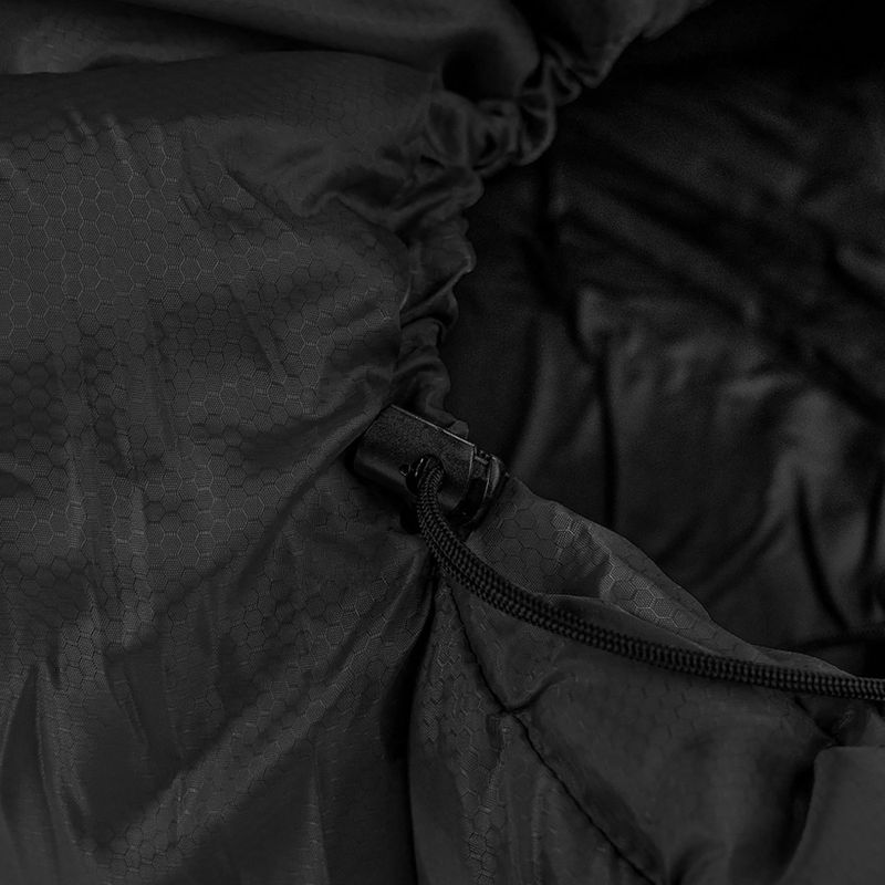 Sacco a pelo Alpinus Warm 1800 nero destro 5