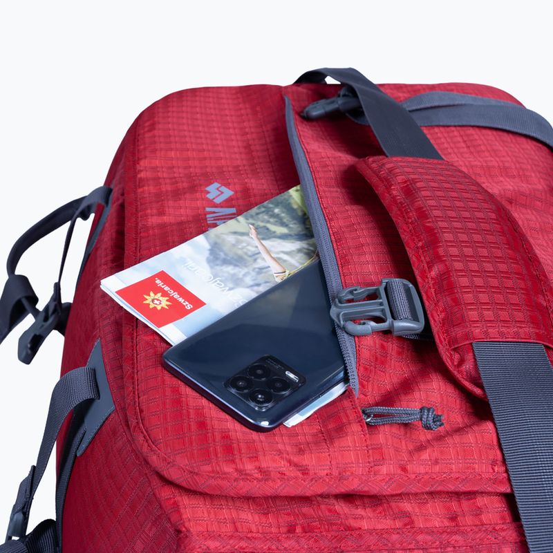 Alpinus Calama 45 l borsa da viaggio rossa 4