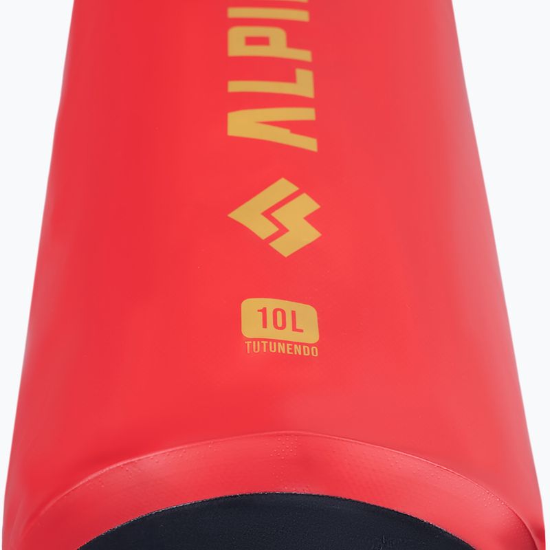 Sacca impermeabile Alpinus Tutunendo-Hobart 10 l rossa 3