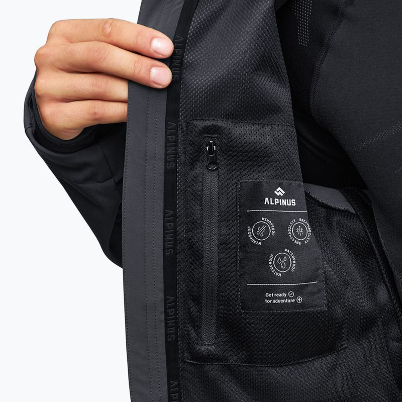 Giacca softshell da uomo Alpinus Roignais black/graphite 5